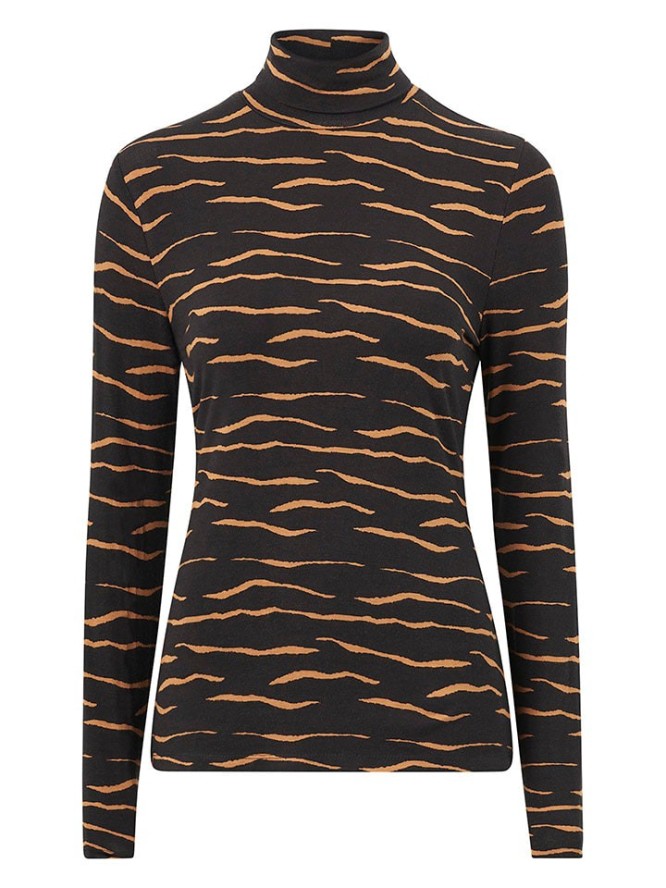 ellos Koszulka "Lina" w kolorze brązowym rozmiar: 38/40