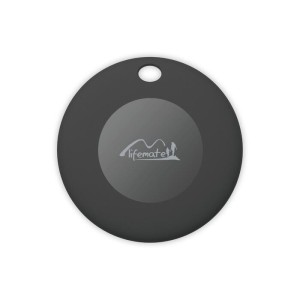 Lokalizator bluetooth do kluczy, obroży psa dla iOS czarny MILI Life Tag