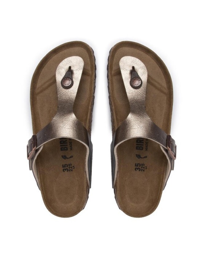 Birkenstock Japonki Gizeh Bs 1016145 Brązowy