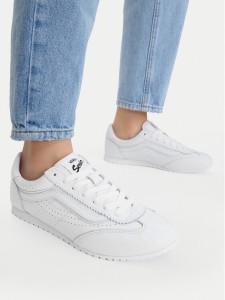 Vans Sneakersy Super Lowpro VN000E89WWW1 Biały
