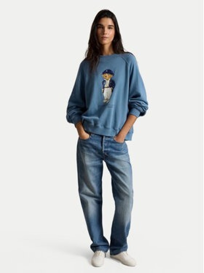 Polo Ralph Lauren Bluza 211B17778001 Niebieski Regular Fit