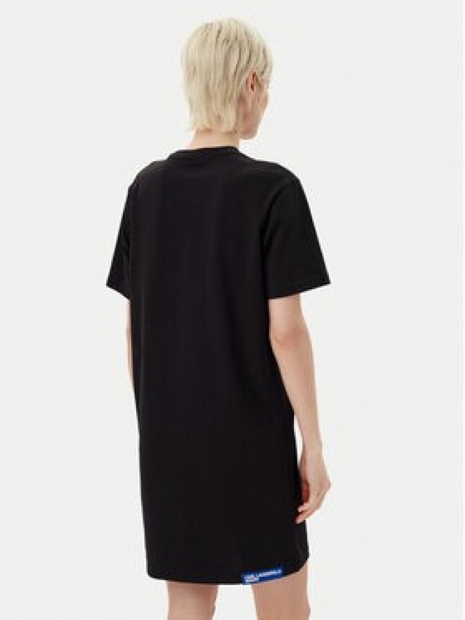 Karl Lagerfeld Jeans Sukienka codzienna A2W13028 Czarny Regular Fit