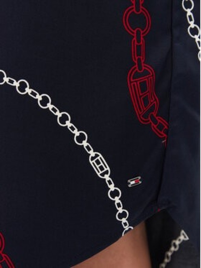 Tommy Hilfiger Sukienka koszulowa WW0WW44665 Granatowy Regular Fit