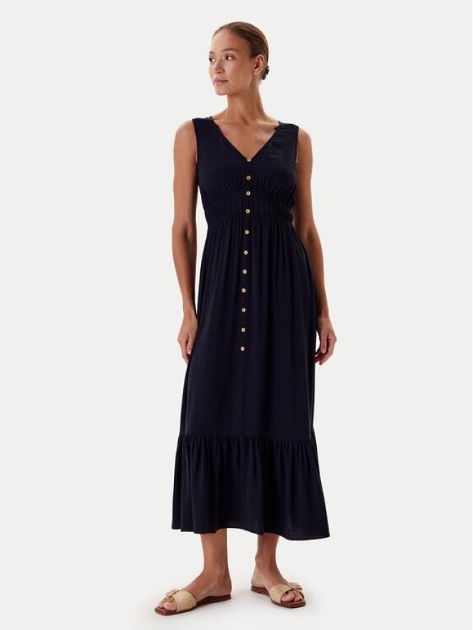 Tatuum Sukienka letnia Letitia T2510.202 Granatowy Relaxed Fit