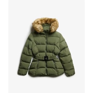 Damska kurtka puchowa Superdry Fuji Belted