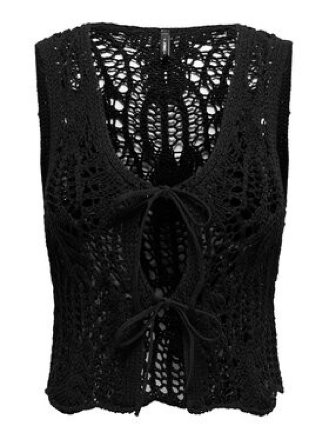 ONLY Top Lizzy 15343882 Czarny Regular Fit