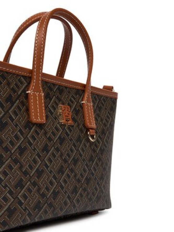 Tommy Hilfiger Torebka Th Monoplay Mini Tote Le AW0AW18848 Czarny