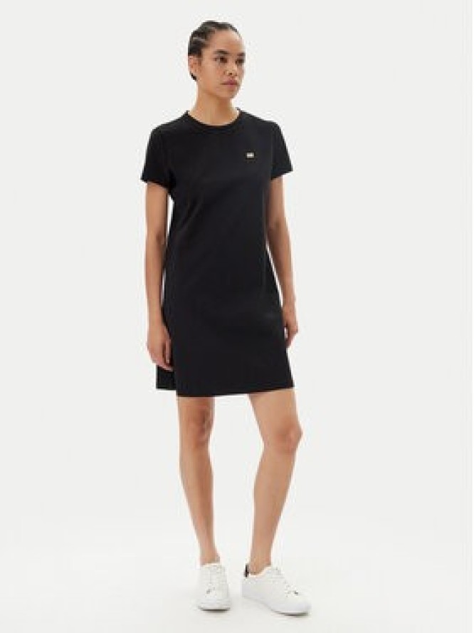 EA7 Emporio Armani Sukienka codzienna 7W000084 AF12484 UC001 Czarny Regular Fit