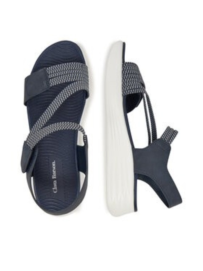 Clara Barson Sandały R24AW02734 Granatowy