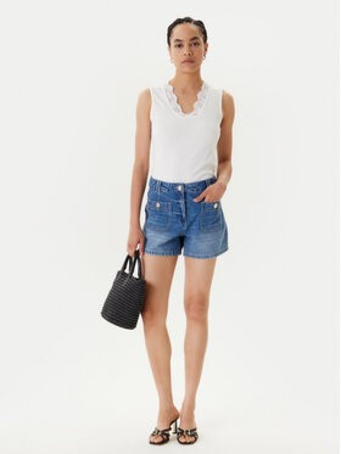 Morgan Top 251-DADILO Biały Slim Fit