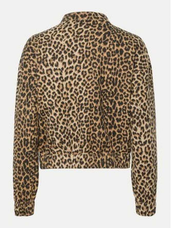 Pieces Kurtka bomber Salume 17156456 Brązowy Regular Fit