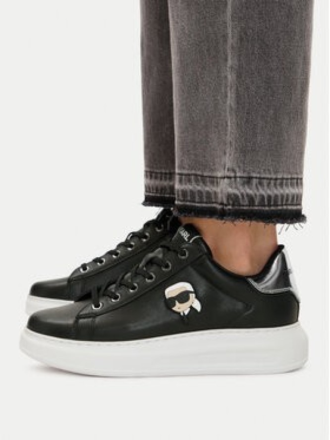 KARL LAGERFELD Sneakersy KL62530N Czarny