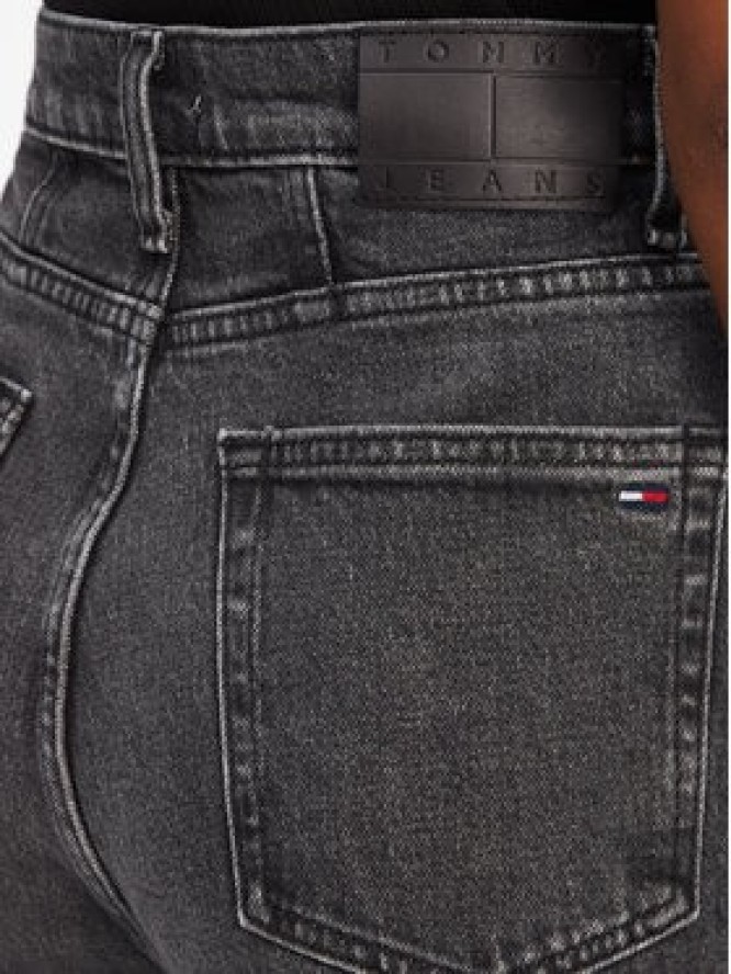 Tommy Jeans Jeansy DW0DW21373 Szary Mom Fit
