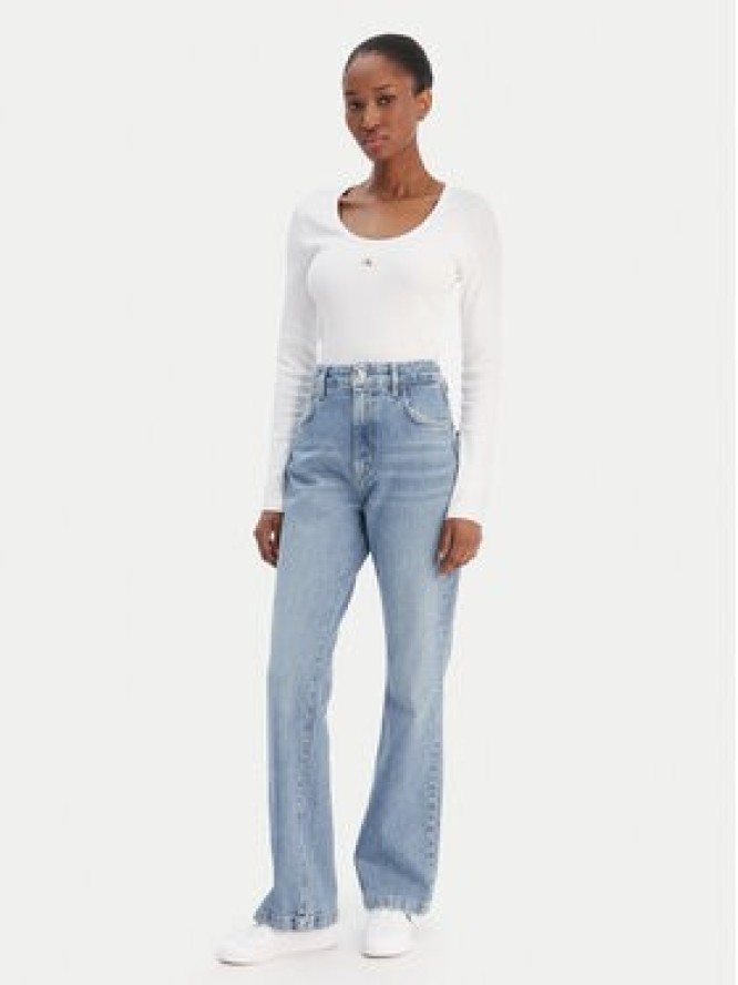 BOSS Jeansy Lyris 50552438 Niebieski Straight Leg