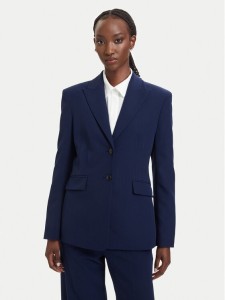 HUGO Marynarka Asmalla-1 50533901 Granatowy Slim Fit