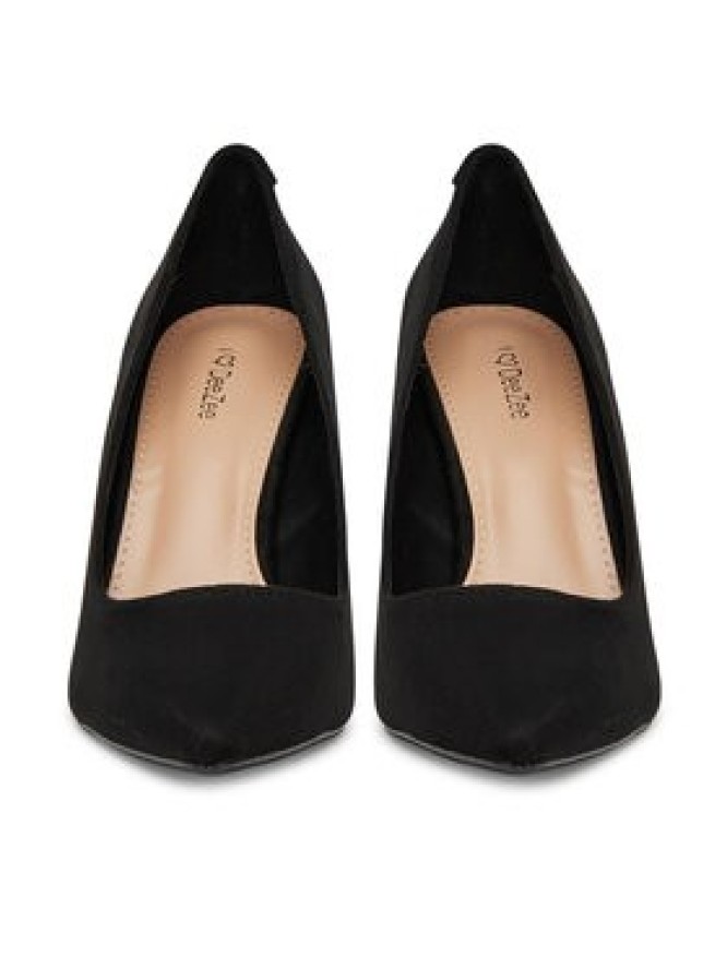 DeeZee Czółenka XLO-BLACK SU Czarny