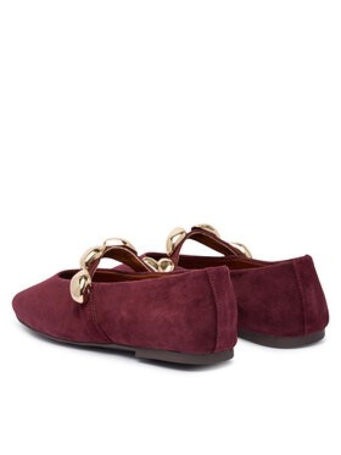 Steve Madden Baleriny Poppin 11005437 Fioletowy