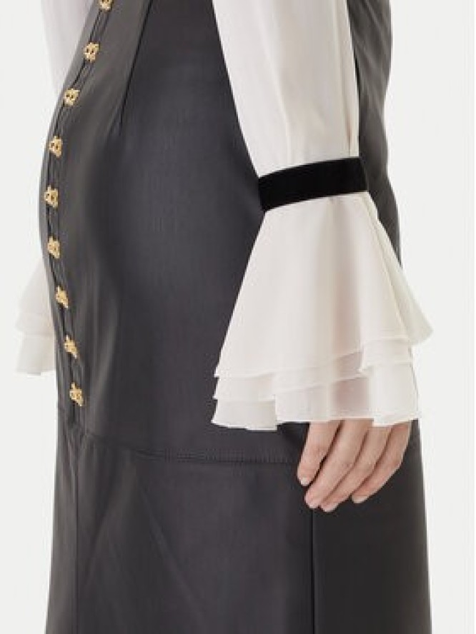 Elisabetta Franchi Koszula CA-131- 57E2-V390 Écru Regular Fit