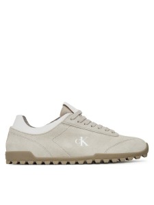 Calvin Klein Jeans Sneakersy Low Profile Runner Mg Sue YW0YW01898 Beżowy