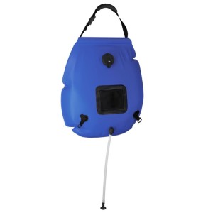 VidaXL worek prysznicowy 20 L PVC niebieski