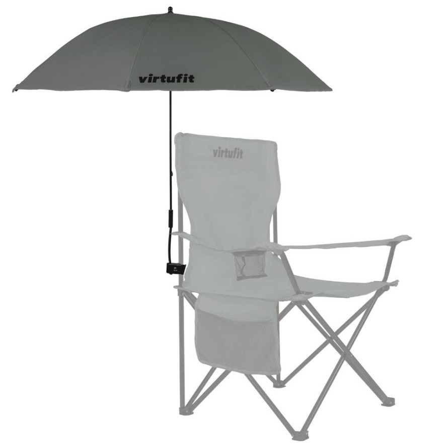Uniwersalny parasol na krzesło - szary