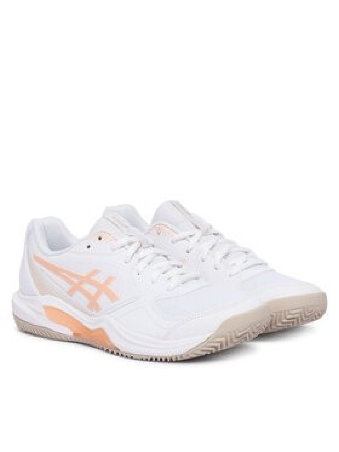 Asics Buty do tenisa Gel-Dedicate 9 Clay 1042A314 Biały