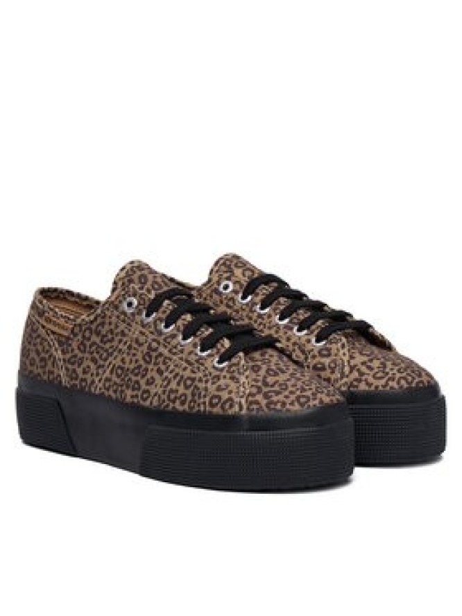 Superga Tenisówki 3790 Platform S8145YW Brązowy