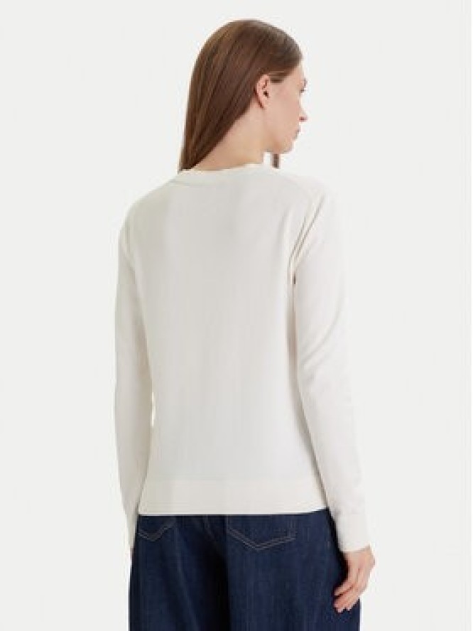 Tommy Hilfiger Sweter WW0WW44984 Biały Regular Fit