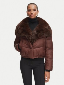 Rinascimento Kurtka zimowa CFC0127039003 Brązowy Regular Fit