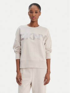 DKNY Sport Bluza DP6T1561 Beżowy Oversize