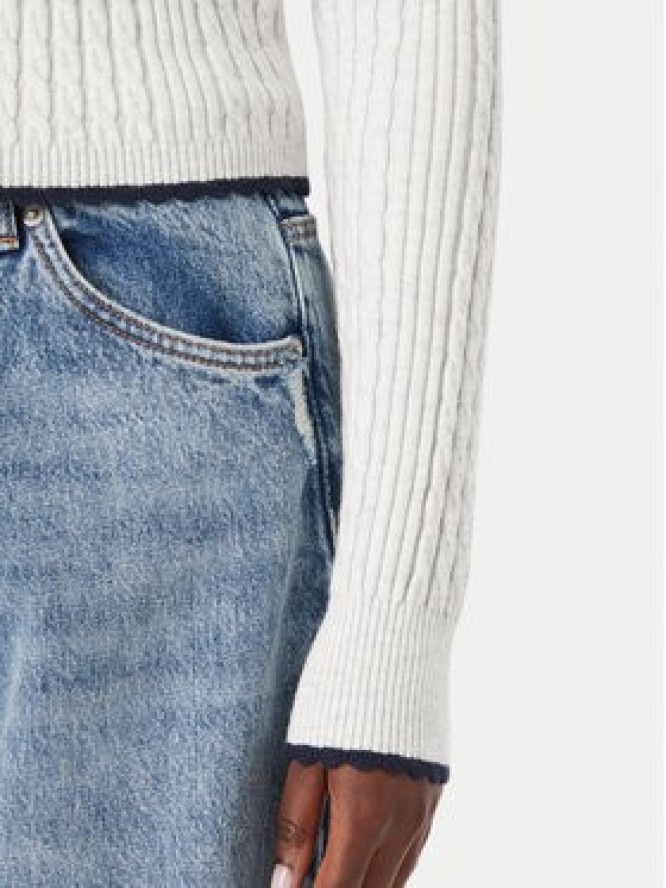 Tommy Jeans Kardigan DW0DW23355 Szary Slim Fit