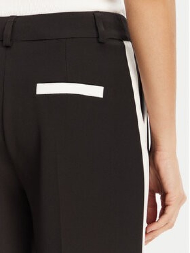 Maryley Spodnie materiałowe 25EB566/43NB Czarny Regular Fit