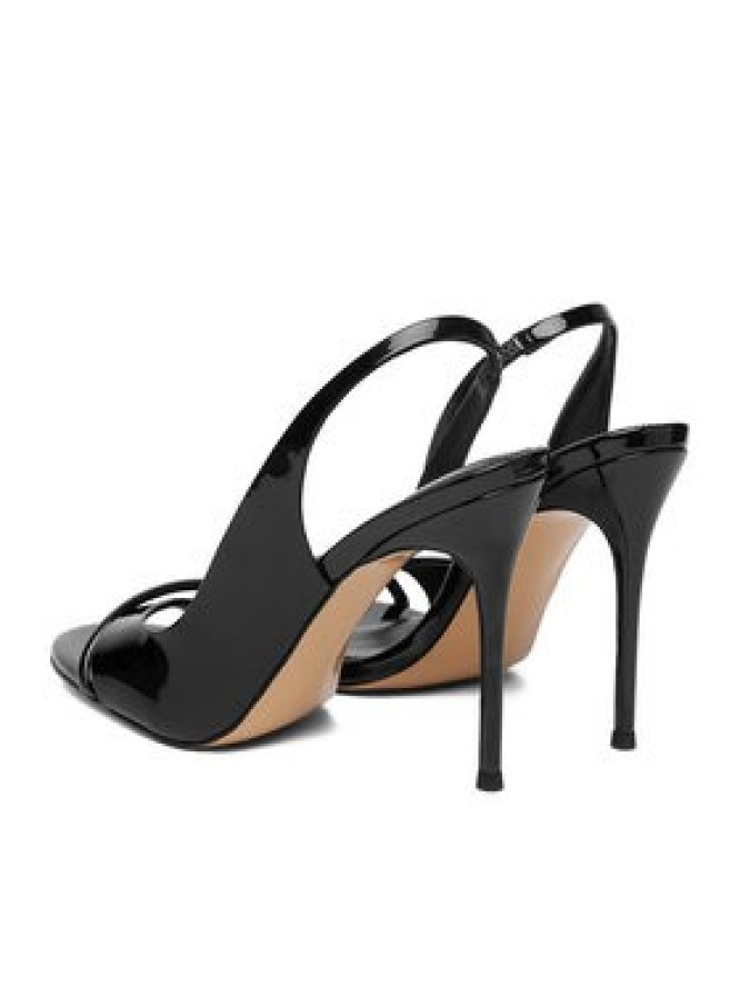 Eva Minge Sandały EO-TALIA-LT1022-201 Czarny