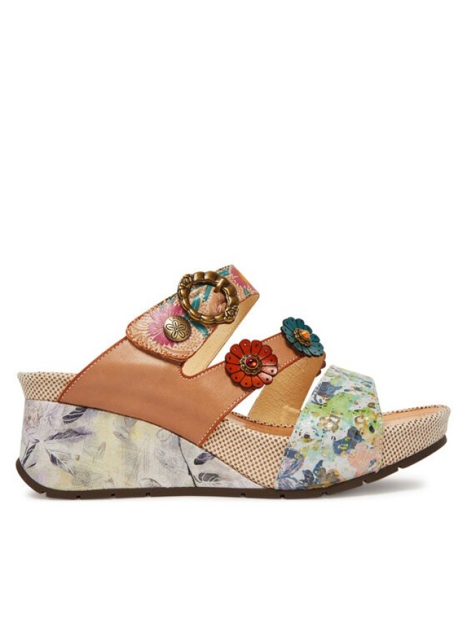 Laura Vita Klapki Barry 30 Écru