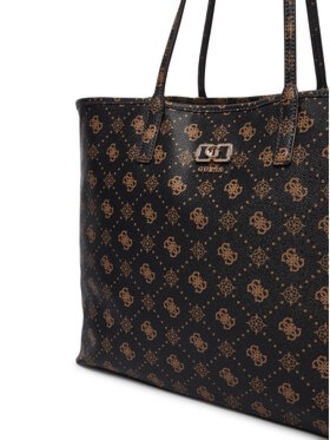 Guess Torebka Emelie Logo HWGP99 28240 Brązowy