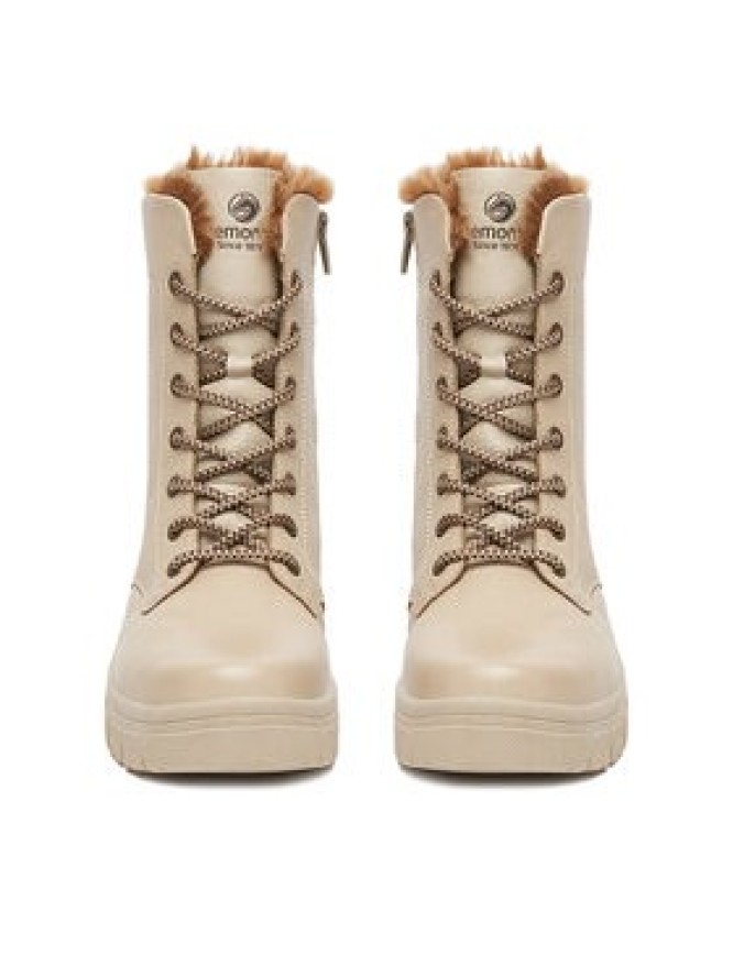 Remonte Trzewiki CEO-D0E72-60 Beżowy