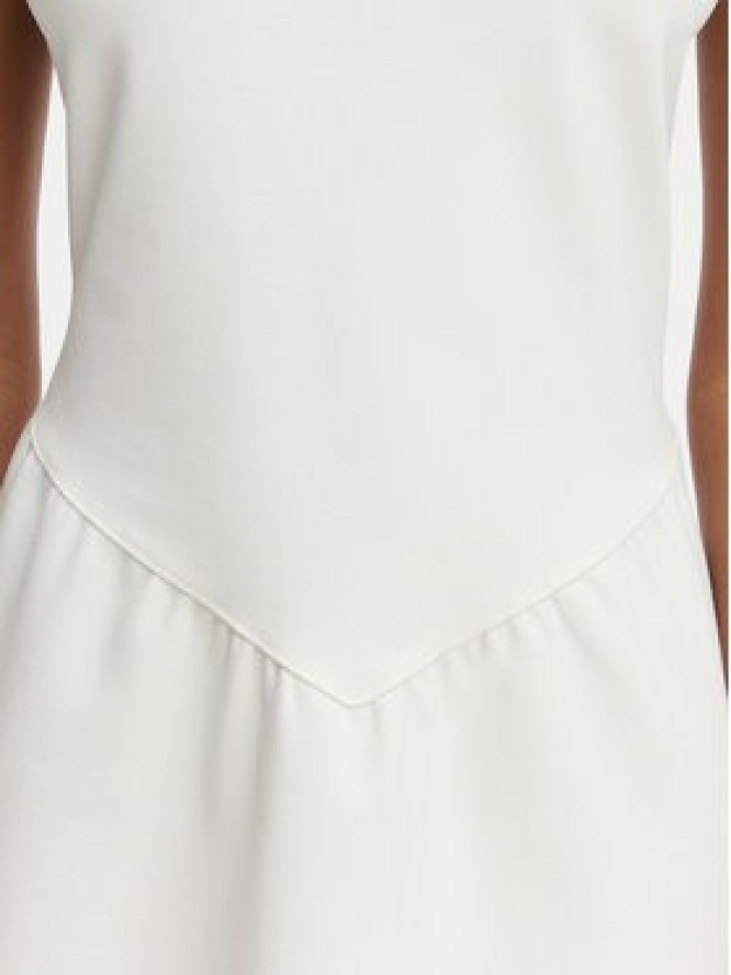 Calvin Klein Sukienka koktajlowa LV044G207G Kremowy A-Line Fit