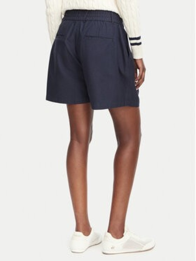 Beverly Hills Polo Club Szorty materiałowe P-SS26W-B576580-VF Granatowy Regular Fit