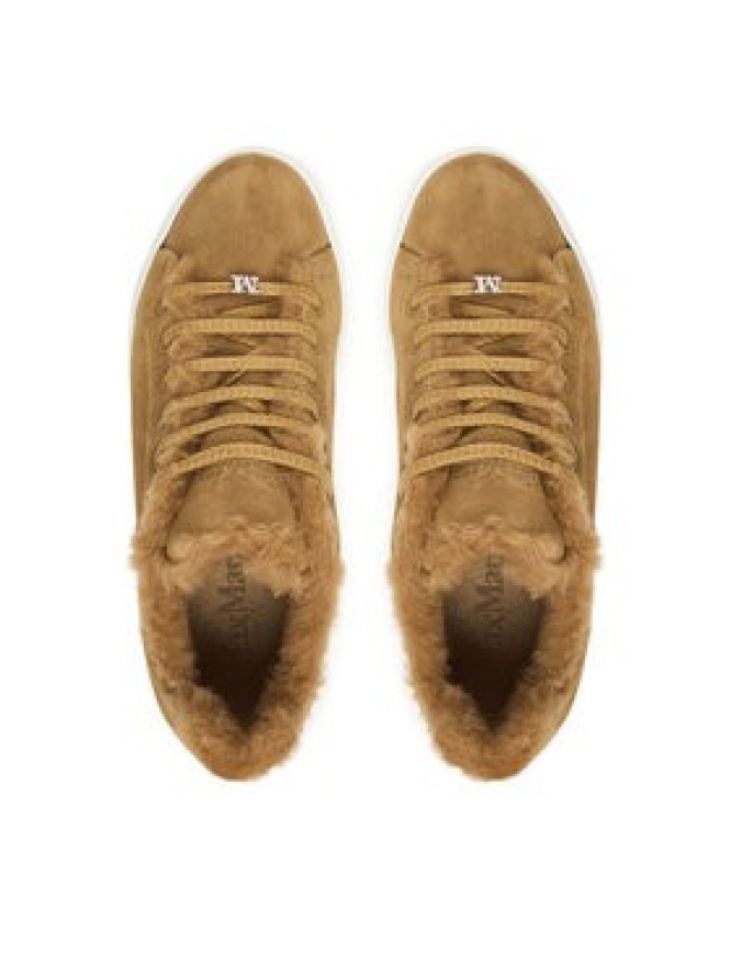 Max Mara Sneakersy Tmaxi 2524766112650 Brązowy