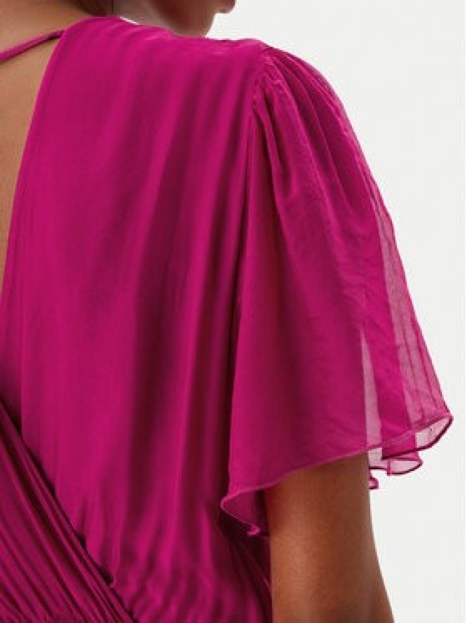 Haveone Sukienka letnia AFF-N006 Różowy Loose Fit