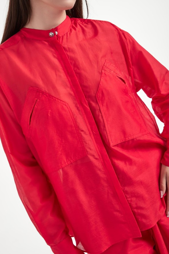 Koszula damska z jedwabiem Andy PINKO