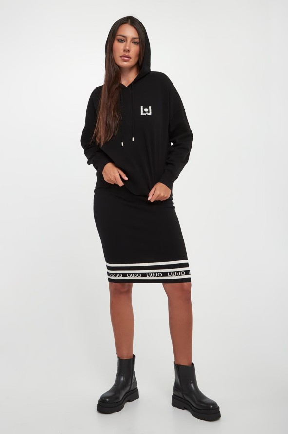 Sweter damski z kapturem LIU JO