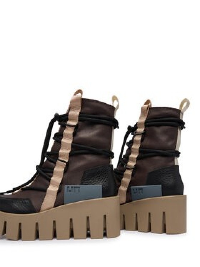United Nude Trzewiki Grip Desert LO 11034161165 Brązowy ciemny