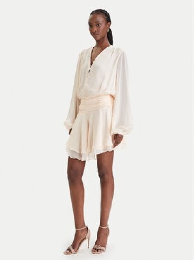 Guess Sukienka koktajlowa W6GK46 W1931 Pomarańczowy Regular Fit