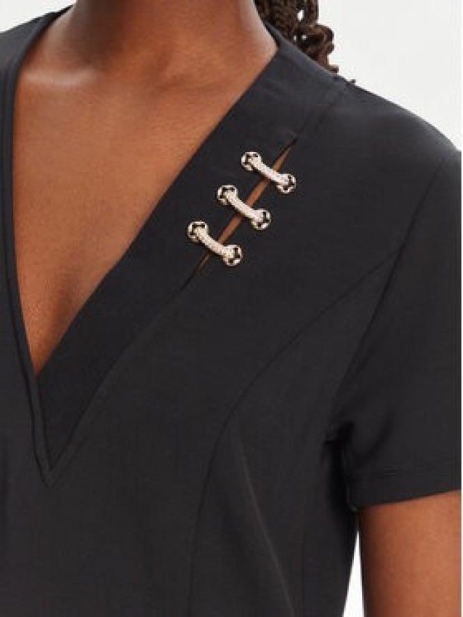 Liu Jo Sport Sukienka codzienna TA5290 J4869 Czarny Regular Fit