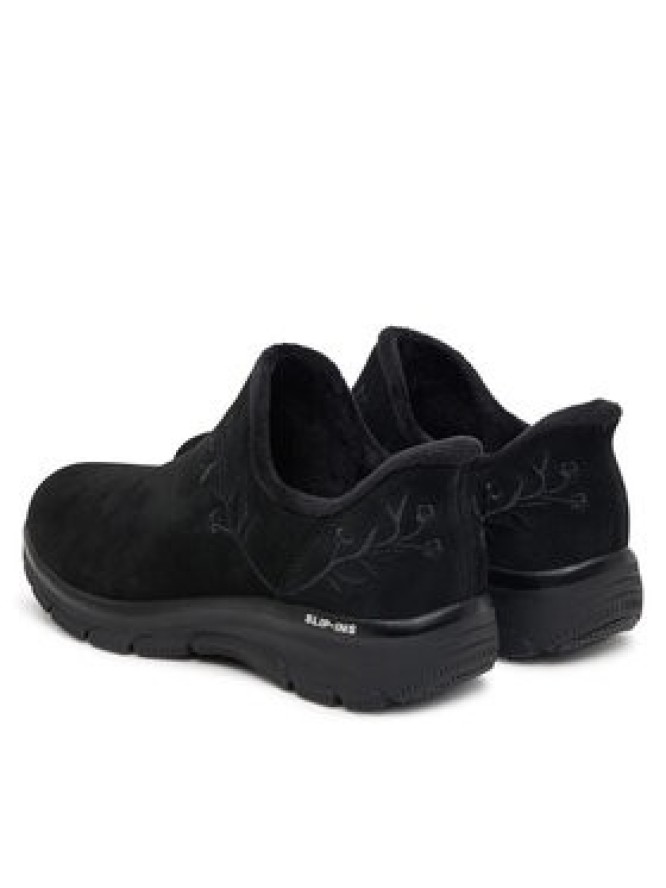 Skechers Półbuty Easy Going - Floral Moment 169157 Czarny