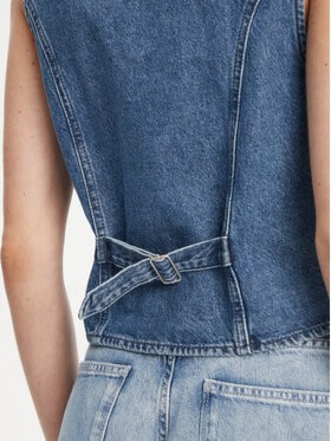 Mustang Kamizelka Tull 1016221 Niebieski Regular Fit