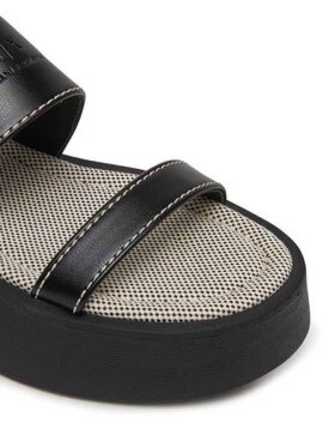 Armani Exchange Sandały XDP054 XV921 00002 Czarny