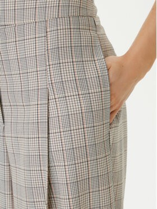 BOSS Spodnie materiałowe Telda1 50553949 Beżowy Oversize