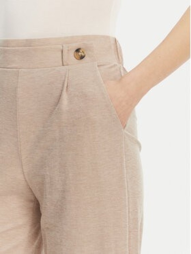 JDY Spodnie materiałowe Birdie Geggo 15320882 Beżowy Regular Fit